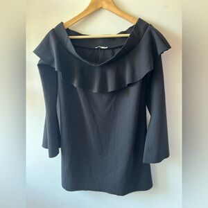 Zara Off the Shoulders Ruffle Dress M